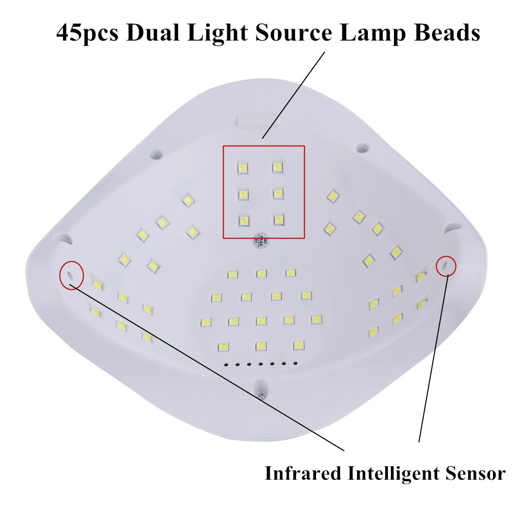 Lampe UV LED pour manucure, 2021/90/36W, 57 LED, Machine pour séchage rapide du vernis Gel, nouveauté 114