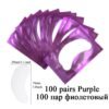 100pairs Purple