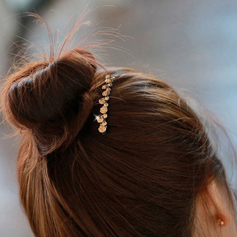 Barrettes élégantes en perles de cristal pour femmes, 5 couleurs, pince à cheveux, accessoires pour cheveux, offre spéciale