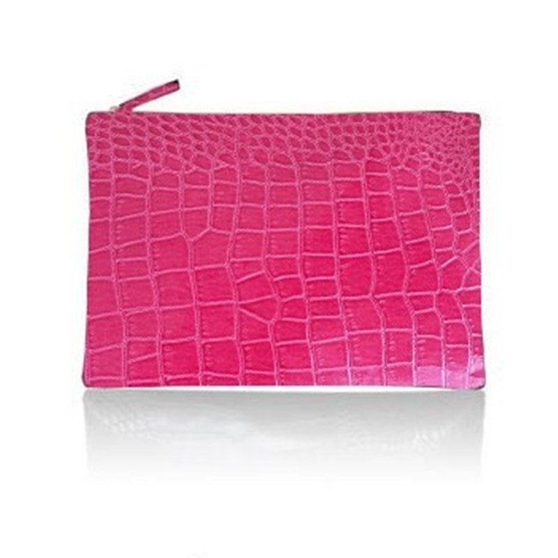 Pochette motif Crocodile pour femmes, sac de jour en cuir PU, sacs à main de luxe, sac enveloppe pour soirée
