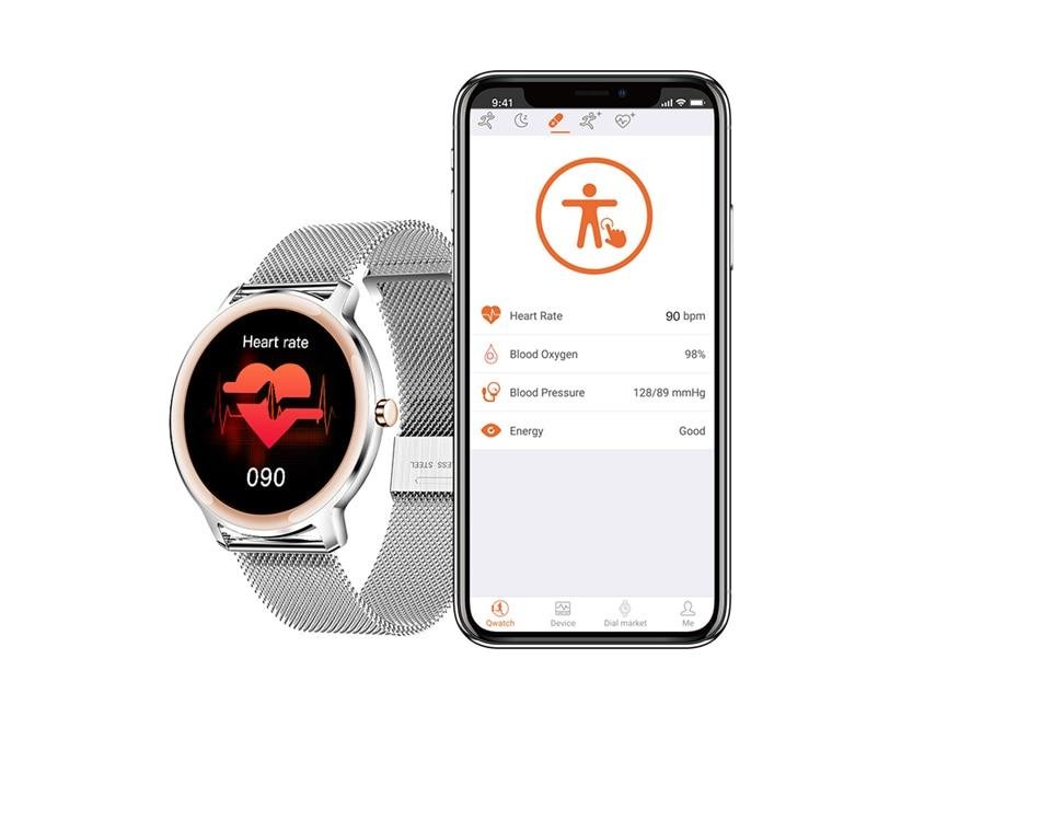 LIGE – montre connectée de sport pour femmes, écran entièrement tactile, étanche IP67, Bluetooth, pour Android et iOS, nouveau