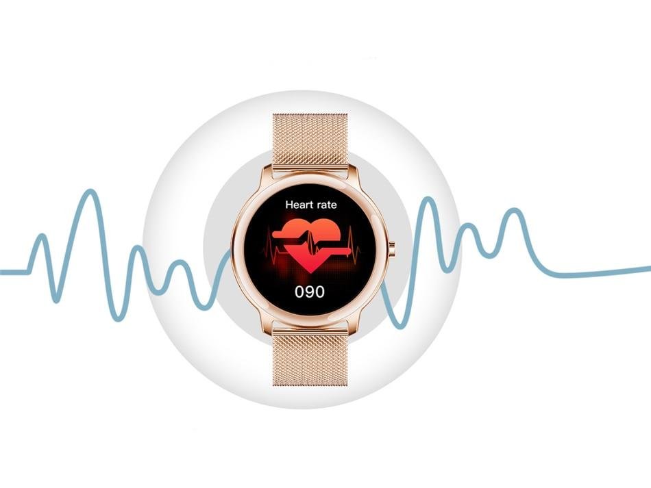 LIGE – montre connectée de sport pour femmes, écran entièrement tactile, étanche IP67, Bluetooth, pour Android et iOS, nouveau