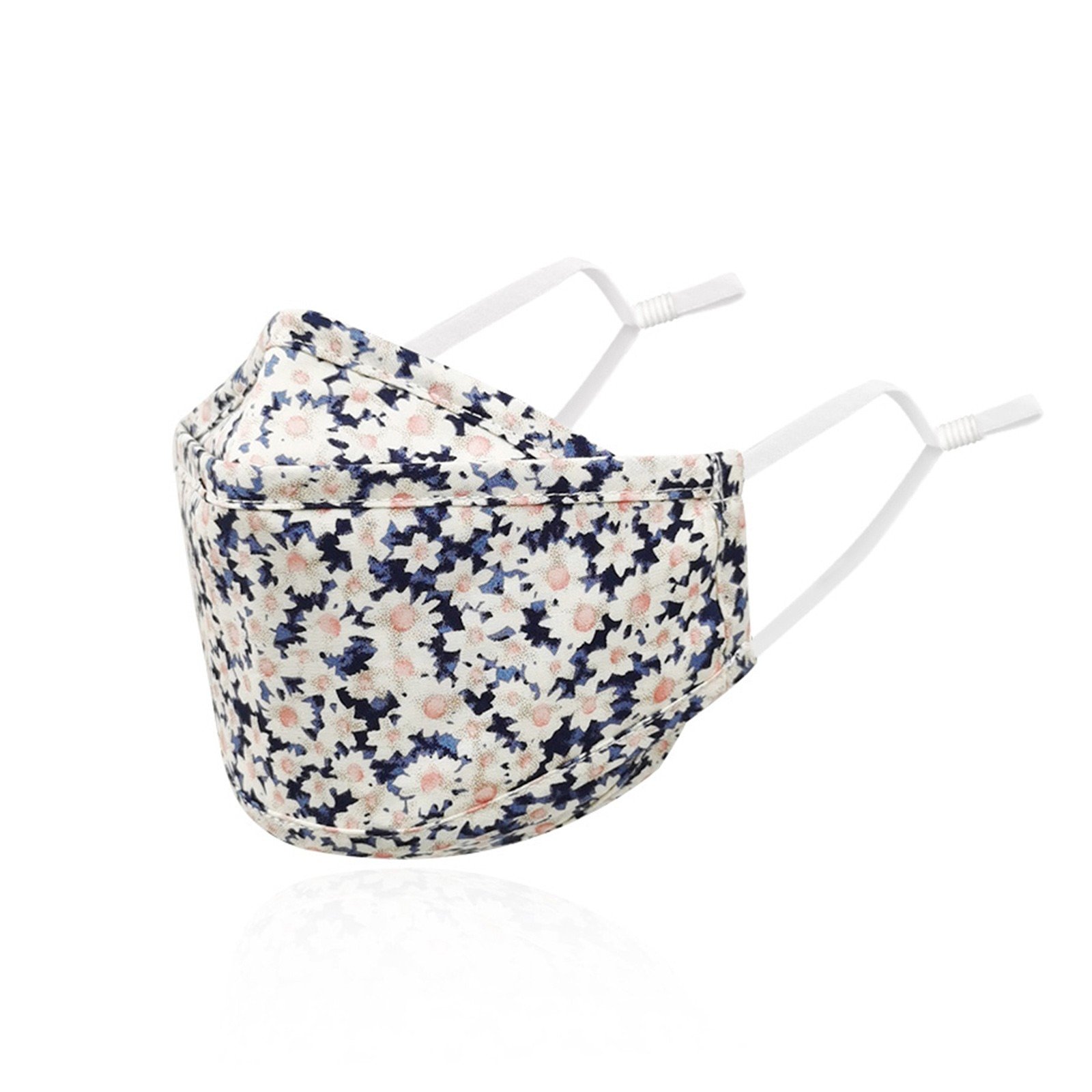 Masque Facial unisexe en coton à motif Floral, réutilisable, chaud, coupe-vent, Type de poisson, masque Cosplay d'halloween pour femmes
