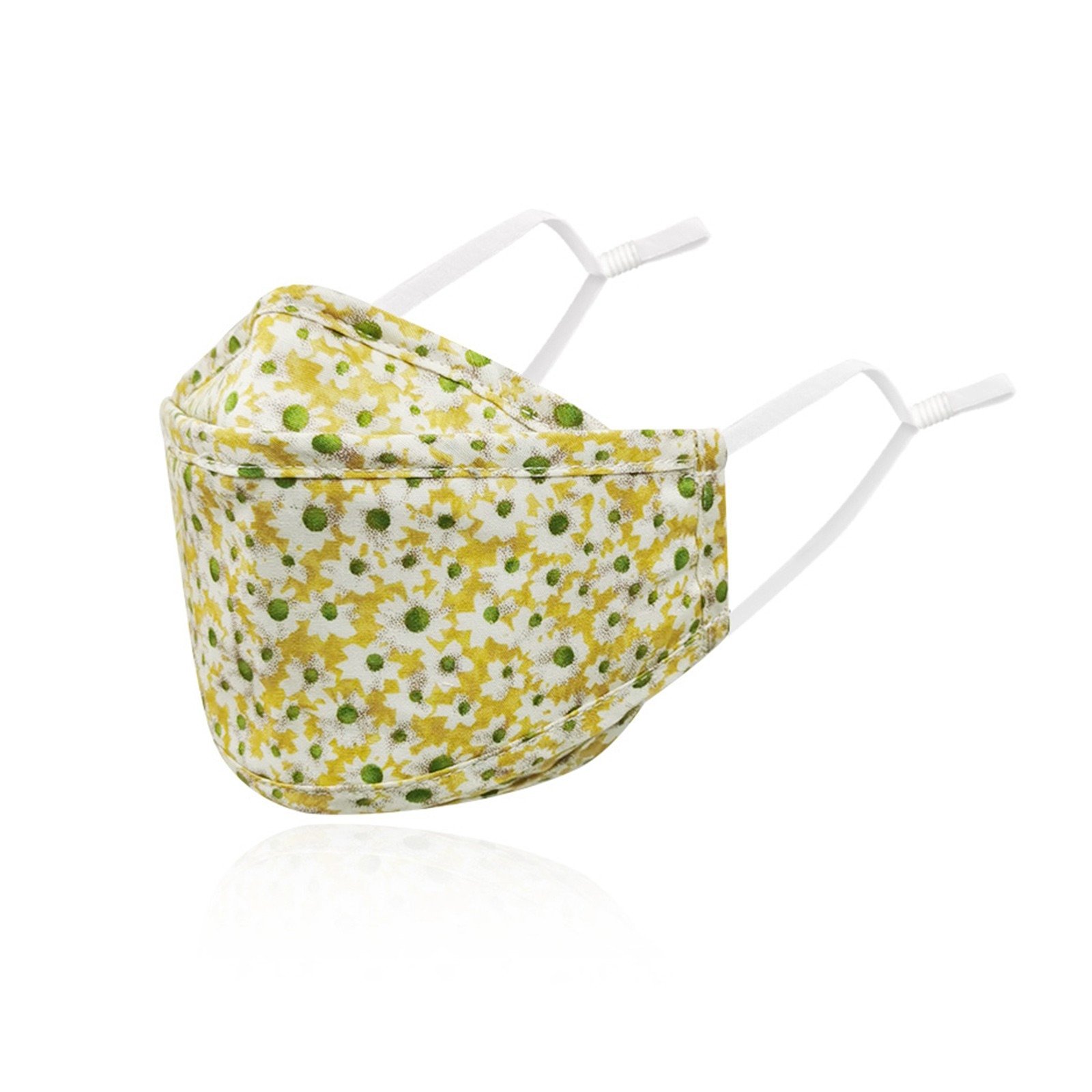 Masque Facial unisexe en coton à motif Floral, réutilisable, chaud, coupe-vent, Type de poisson, masque Cosplay d'halloween pour femmes