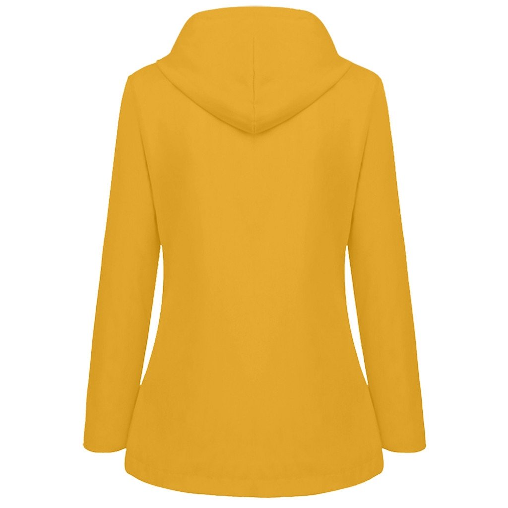 Veste de pluie imperméable à capuche pour femme, manteau de couleur unie, pour randonnée en plein air, vêtements coupe-vent L3, automne 2022