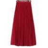 Wine Red Long Skirts