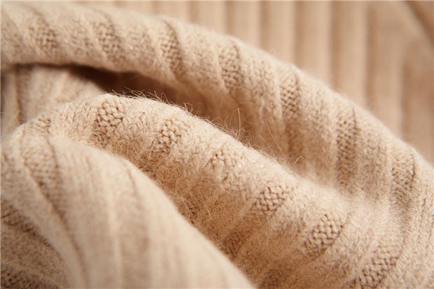 Bas tricoté à col mi-haut pour femme, couleur unie, mode automne et hiver