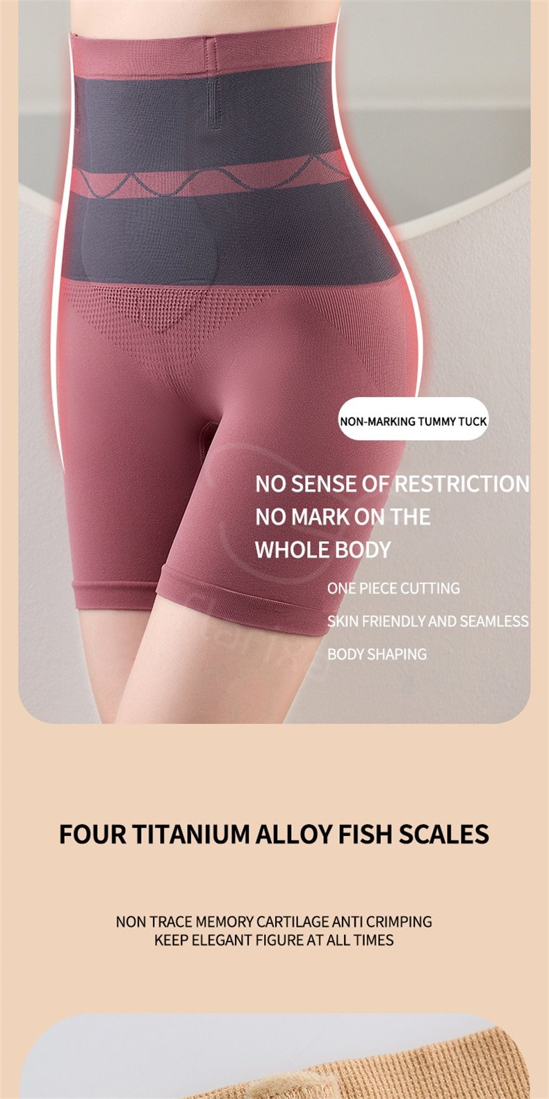 Flarixa – culotte thermique taille haute pour femmes, culotte plate façonnant le ventre sans couture, Boxer de sécurité, sous-vêtements menstruels
