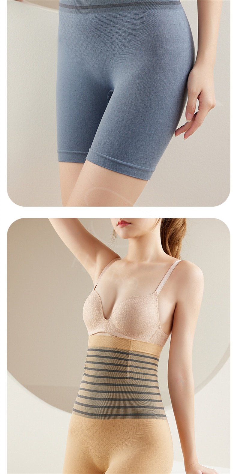 Flarixa – culotte thermique taille haute pour femmes, culotte plate façonnant le ventre sans couture, Boxer de sécurité, sous-vêtements menstruels