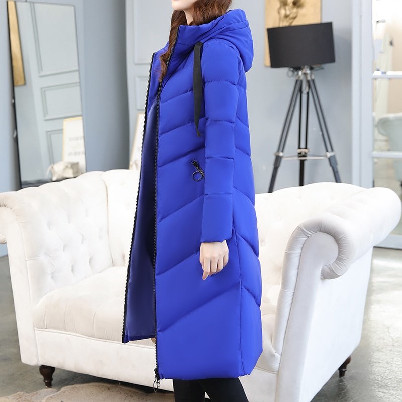 Nouveau manteau d'hiver moderne pour femme, Parka matelassée en coton, veste longue, grande taille, 2022