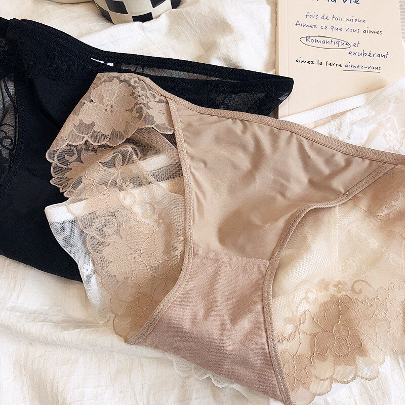 Ensemble de Lingerie fine et brillante pour femmes, soutien-gorge et culotte à fermeture frontale en dentelle, bonnet croisé, sous-vêtements Push Up