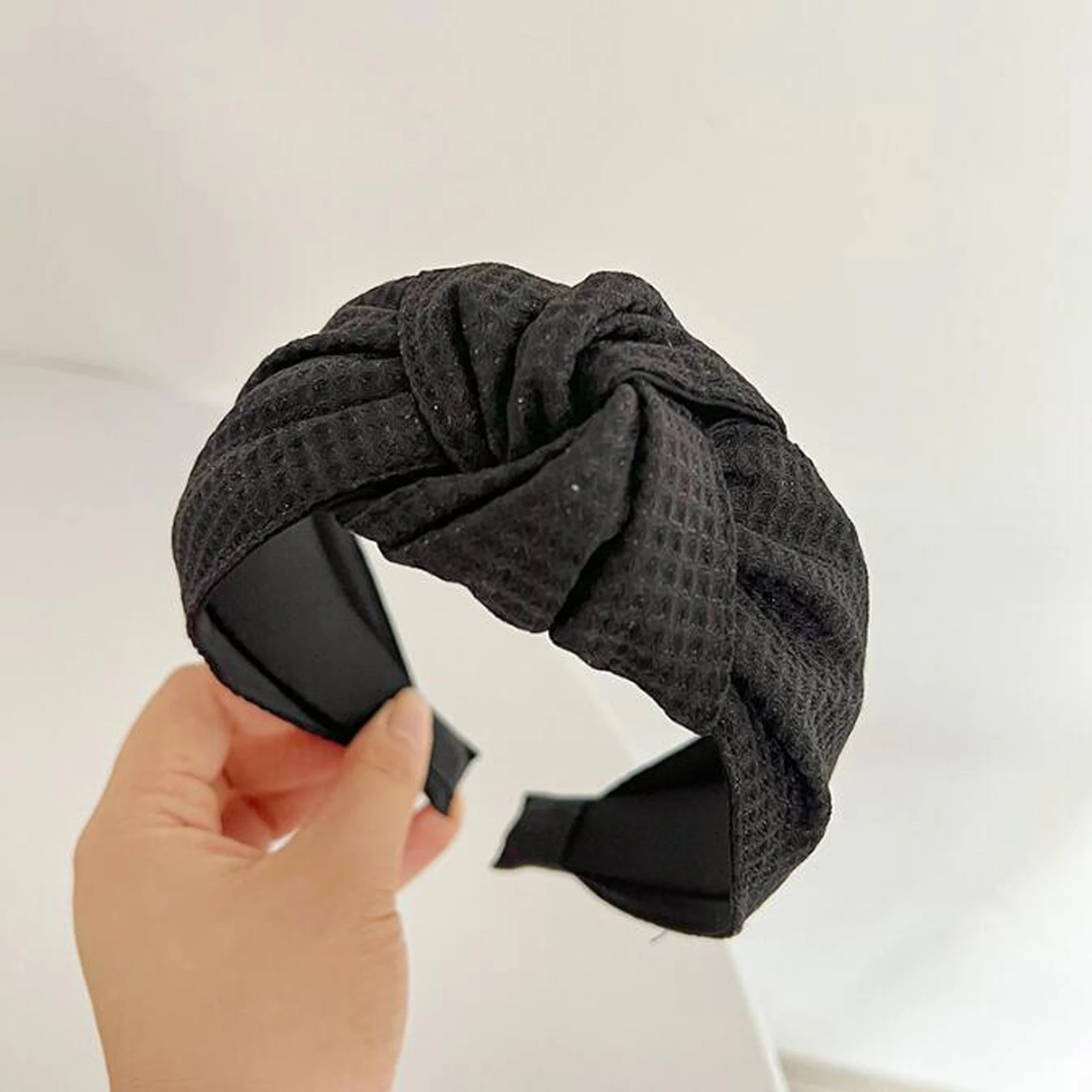 black hairband