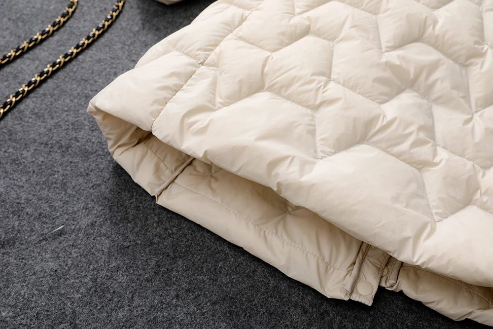 0-10℃ Women Winter Jackets Ultra Light White Duck Down Coat Slim Female Puffer Parkas Windproof Down Coat Long Outerwear