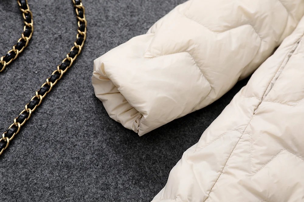 0-10℃ Women Winter Jackets Ultra Light White Duck Down Coat Slim Female Puffer Parkas Windproof Down Coat Long Outerwear