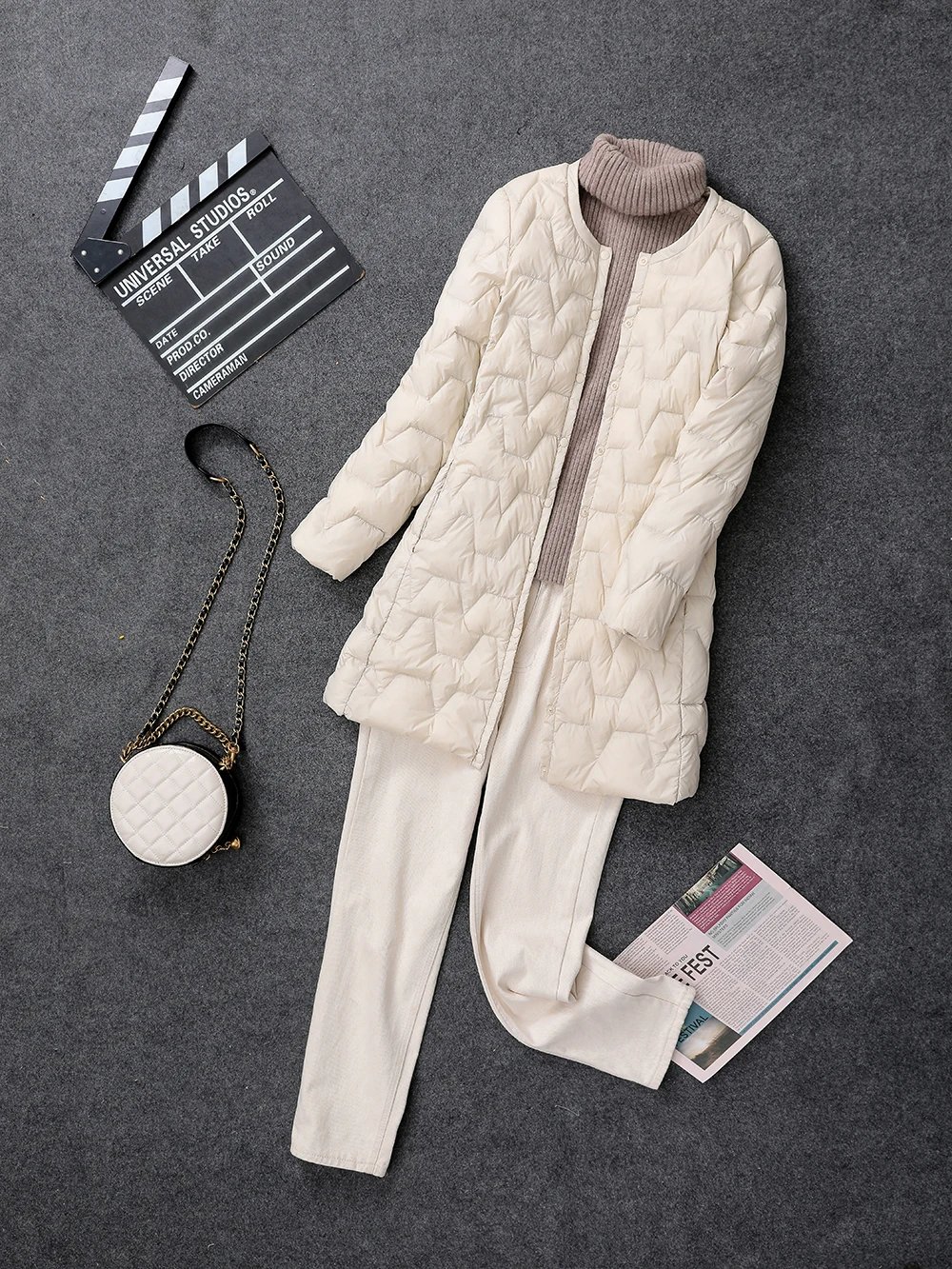 0-10℃ Women Winter Jackets Ultra Light White Duck Down Coat Slim Female Puffer Parkas Windproof Down Coat Long Outerwear