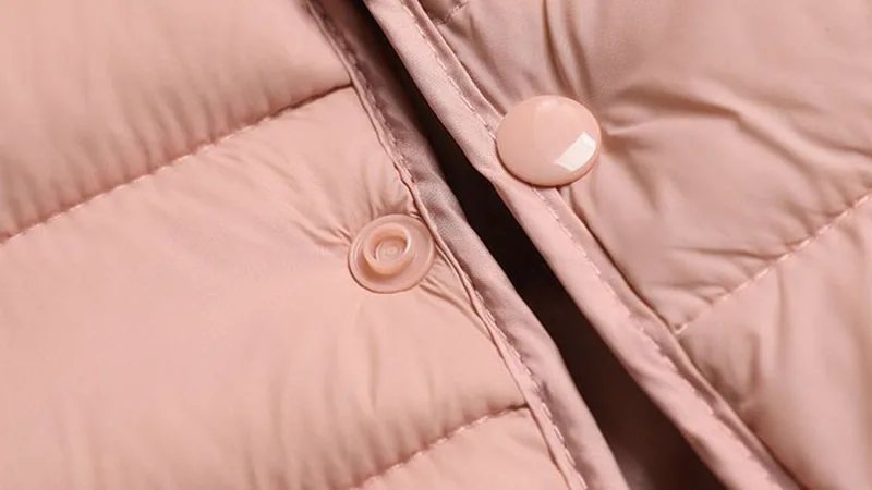 2025 New Autumn Winter Warm Women Jacket Fashion Ultra Lightweight Down Cotton Slim Coat Solid Matt Fabric Windbreaker Parkas